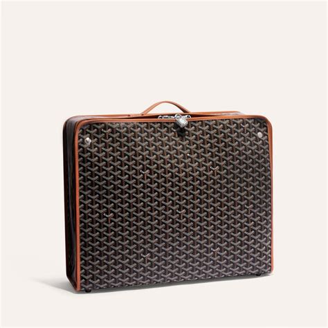 Goyard Goyardine Caravelle Suitcase 